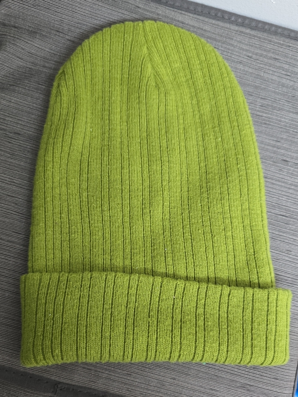 wild fable Lime Green Ribbed Knit Hat